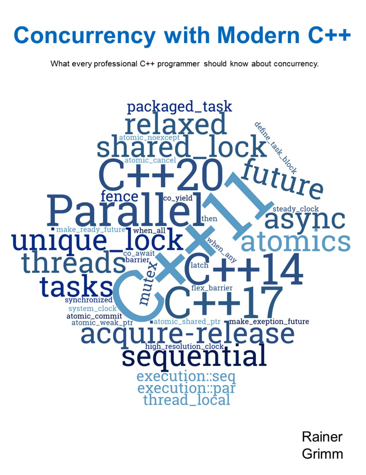 Concurrency with Modern C++ by Rainer Grimm
