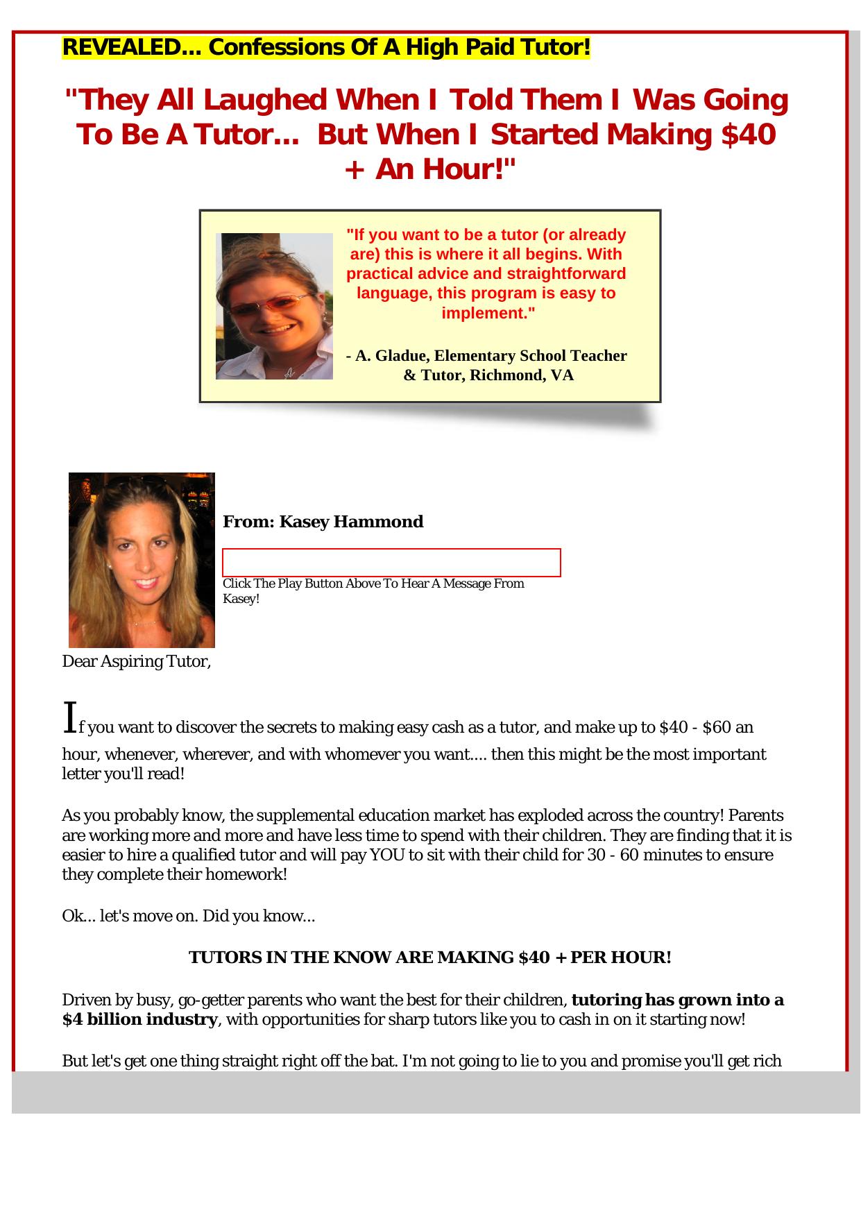 Confessions Of A High Paid Tutor! by Best of Kuszter's Collection