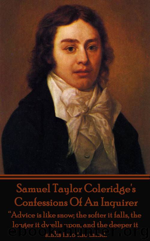 Confessions Of An Inquirer by Samuel Taylor Coleridge