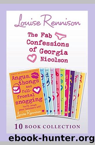 Confessions of Georgia Nicolson 1-10 Complete Collection by unknow