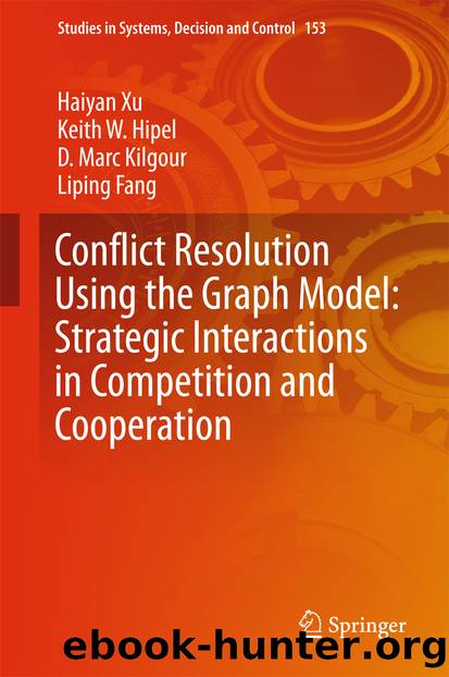 Conflict Resolution Using the Graph Model: Strategic Interactions in Competition and Cooperation by Haiyan Xu Keith W. Hipel D. Marc Kilgour & Liping Fang