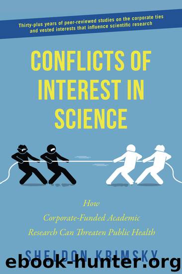 Conflicts of Interest In Science by Sheldon Krimsky