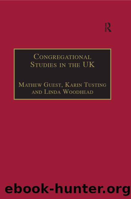 Congregational Studies in the UK by unknow