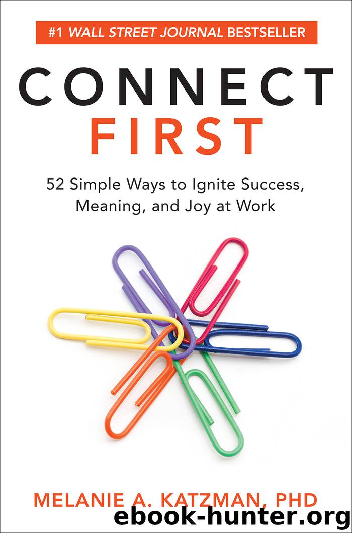 Connect First by Melanie Katzman