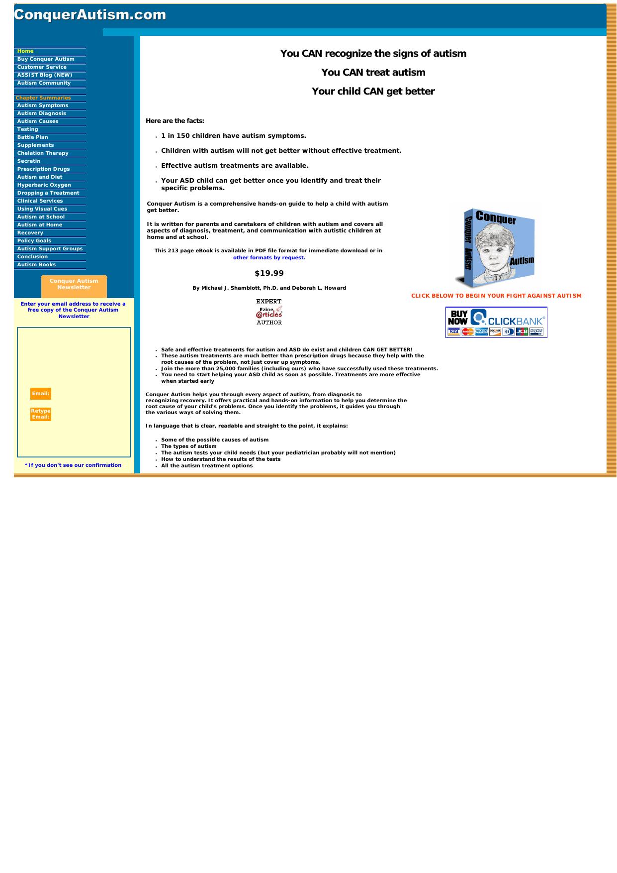 Conquer Autism Now. by Best of Kuszter's Collection