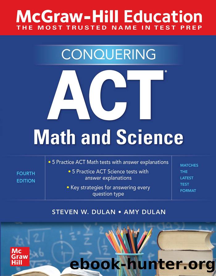 Conquering ACT Math and Science by Steven W. Dulan