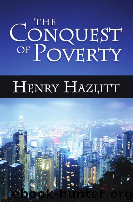 Conquest of Poverty by Henry Hazlitt
