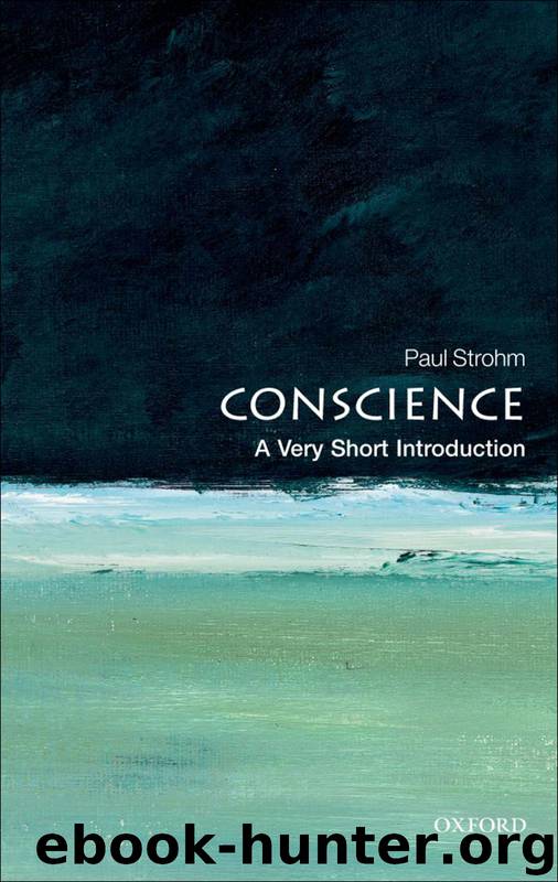 Conscience by Strohm Paul