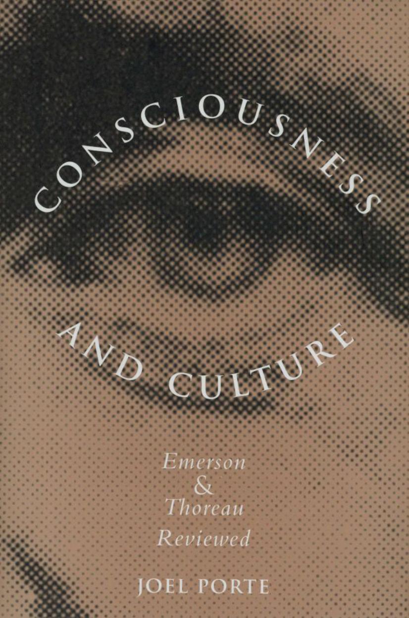 Consciousness and Culture by Porte Joel