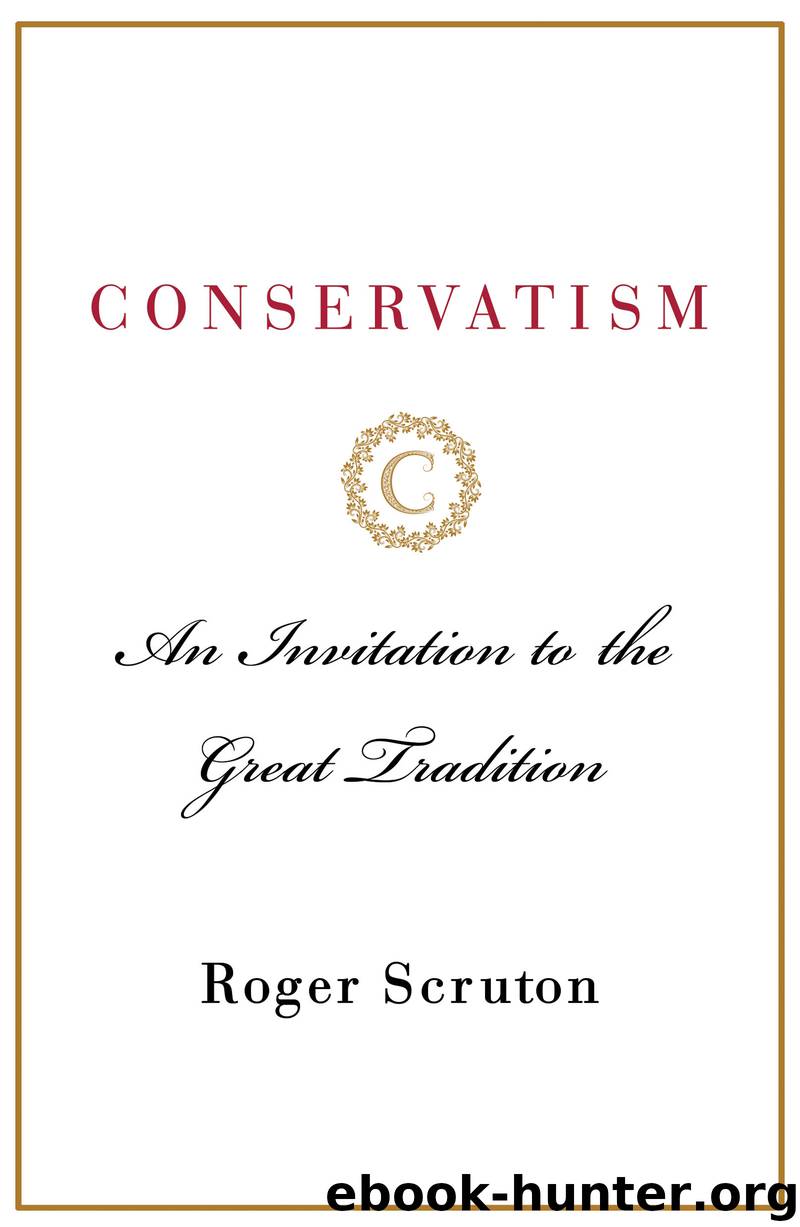 Conservatism by Roger Scruton