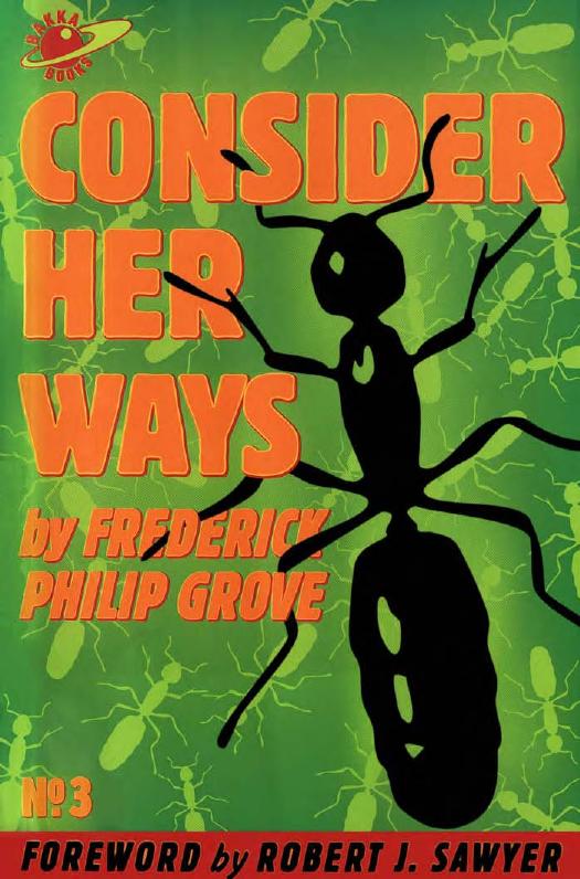 Consider Her Ways (Bakka Collection) by Frederick Philip Grove