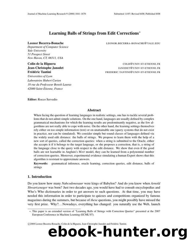 Consistency of Random Forests and Other Averaging Classifiers by Unknown