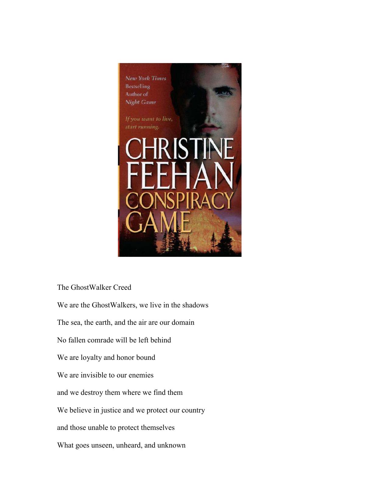 Conspiracy Game by Christine Feehan