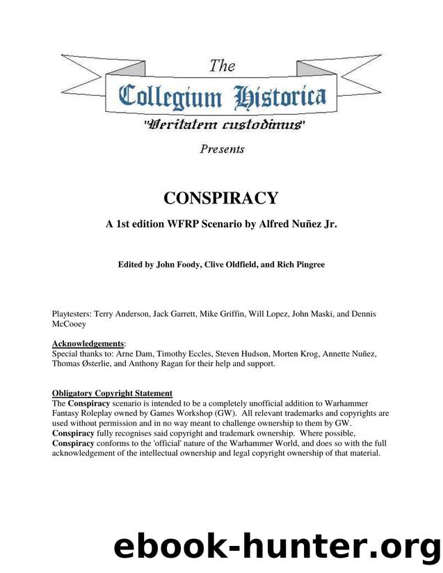 Conspiracy by AlfredNunez