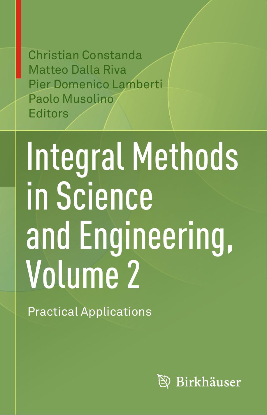 Constanda C. Integral Methods in Science and Engineering Vol 2...2017 by Unknown