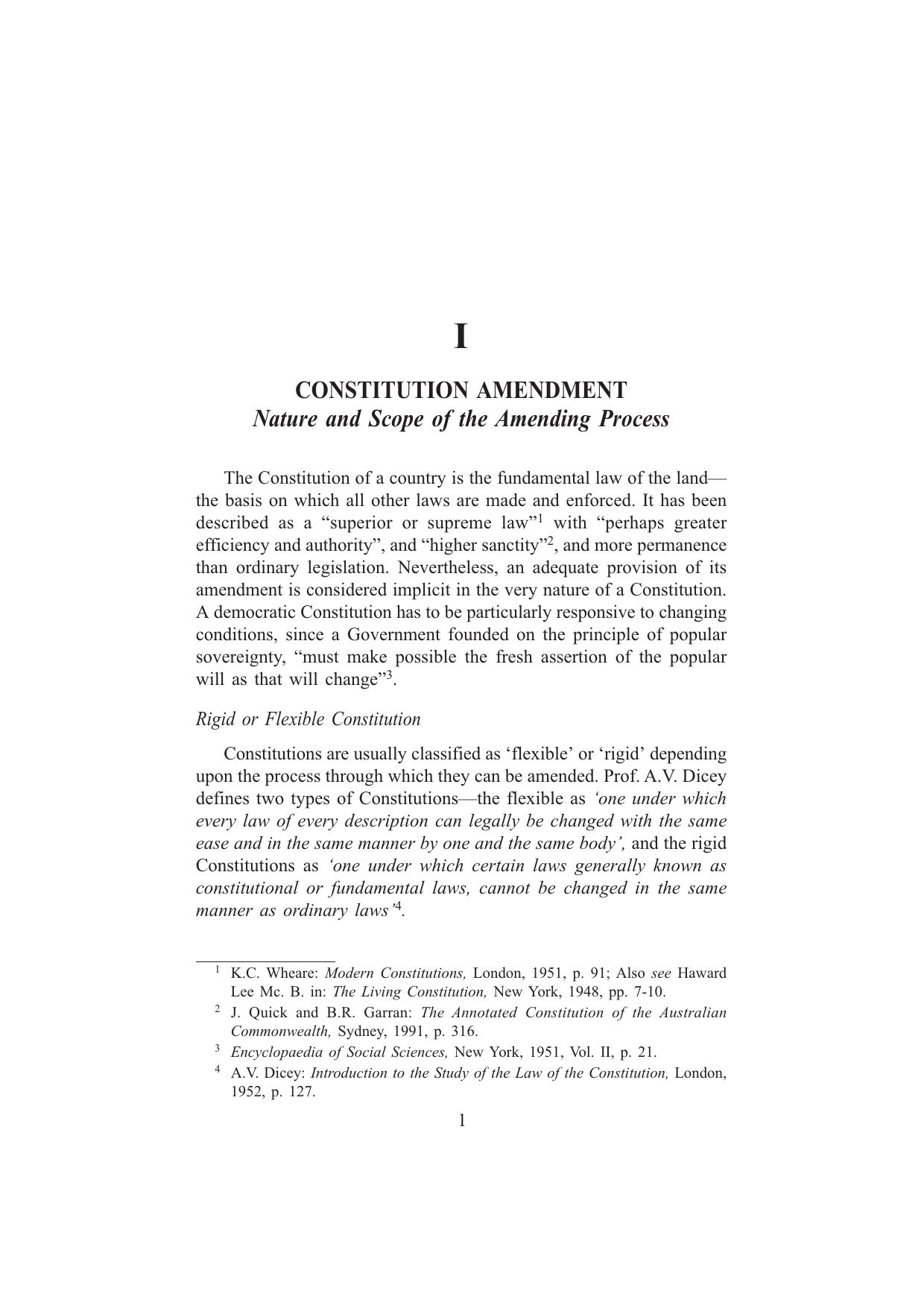Constitution Amendment in India (with Constitution of India) by R. C. Bhardwaj