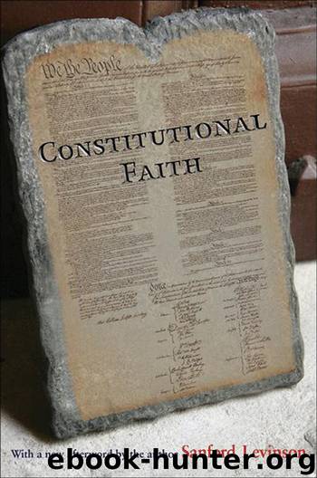 Constitutional Faith by Levinson Sanford