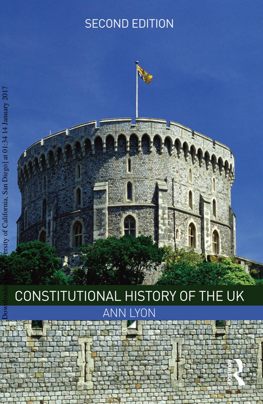 Constitutional History of the UK by Ann Lyon