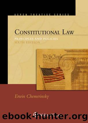 Constitutional Law by Chemerinsky Erwin