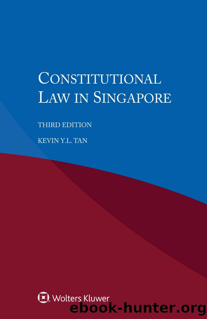 Constitutional Law in Singapore by Kevin Y.L. Tan