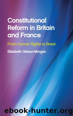 Constitutional Reform in Britain and France: From Human Rights to Brexit by Elizabeth Gibson-Morgan