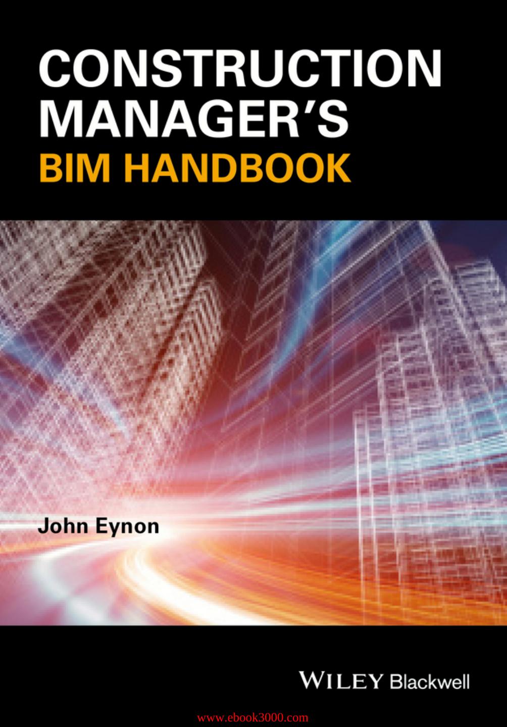 Construction Manager's BIM Handbook by Unknow