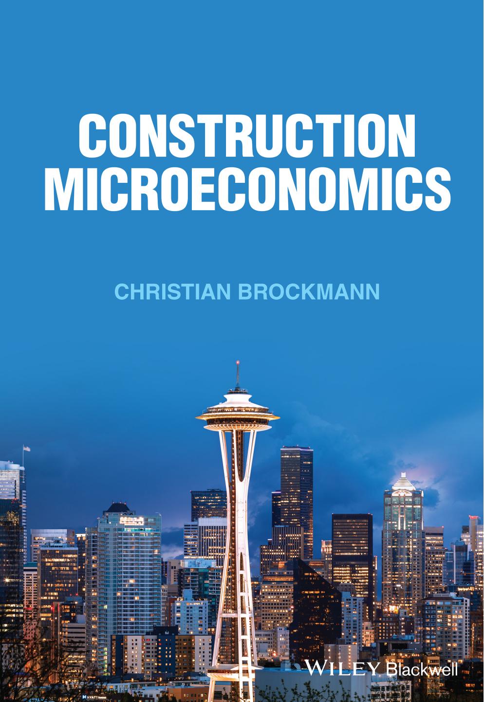 Construction Microeconomics by Christian Brockmann