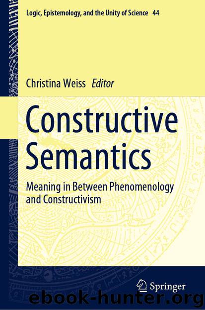 Constructive Semantics by Christina Weiss