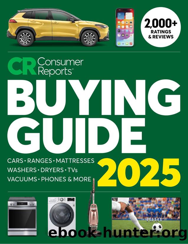 Consumer Reports Buying Guide 2025 by marooned2