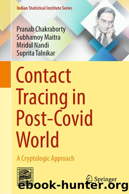Contact Tracing in Post-Covid World by Pranab Chakraborty & Subhamoy Maitra & Mridul Nandi & Suprita Talnikar