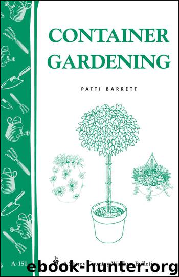 Container Gardening by Patricia R. Barrett