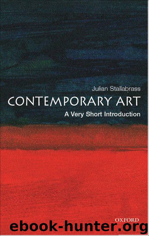Contemporary Art by Stallabrass Julian;