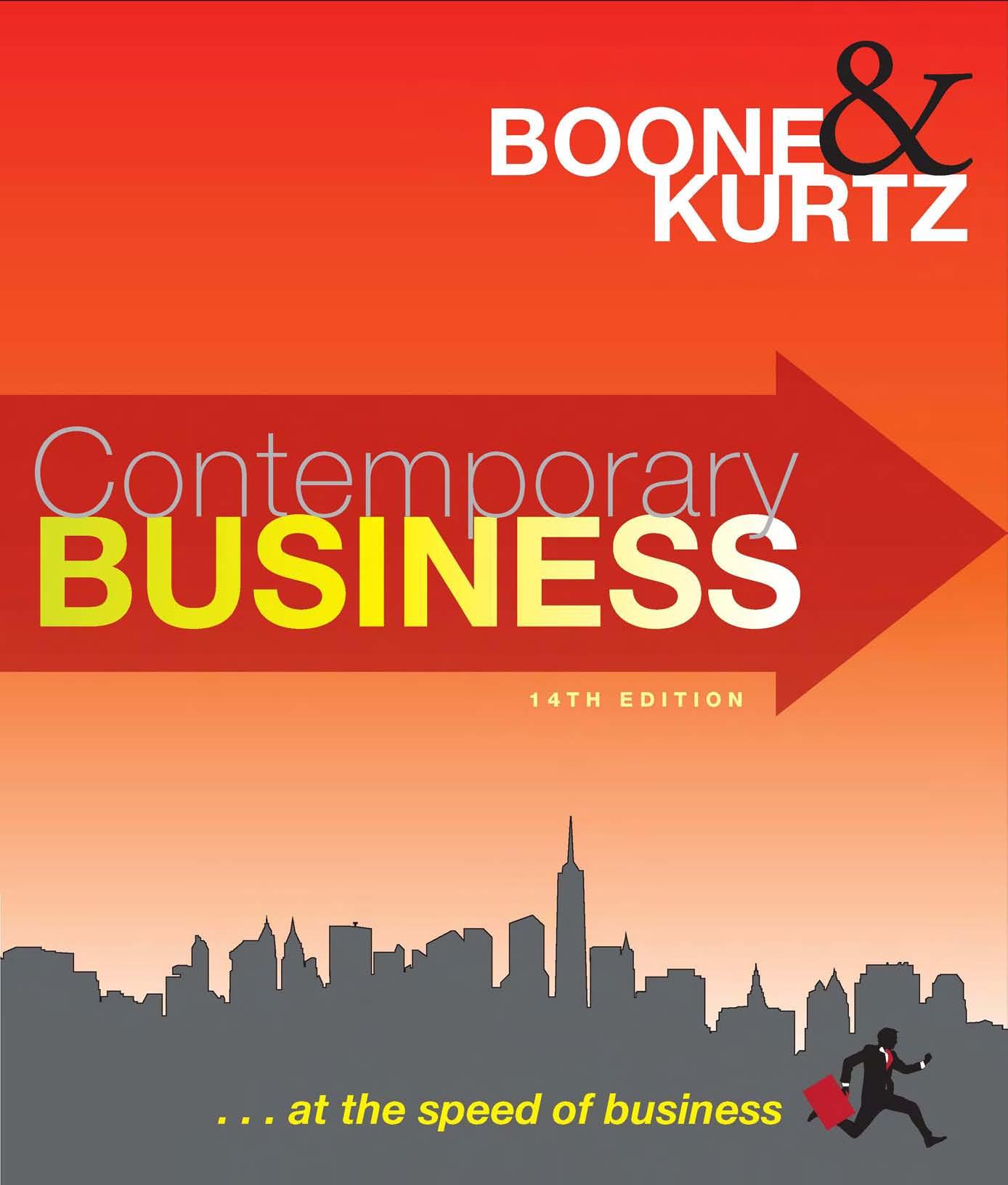 Contemporary Business, 14th Edition by Unknow