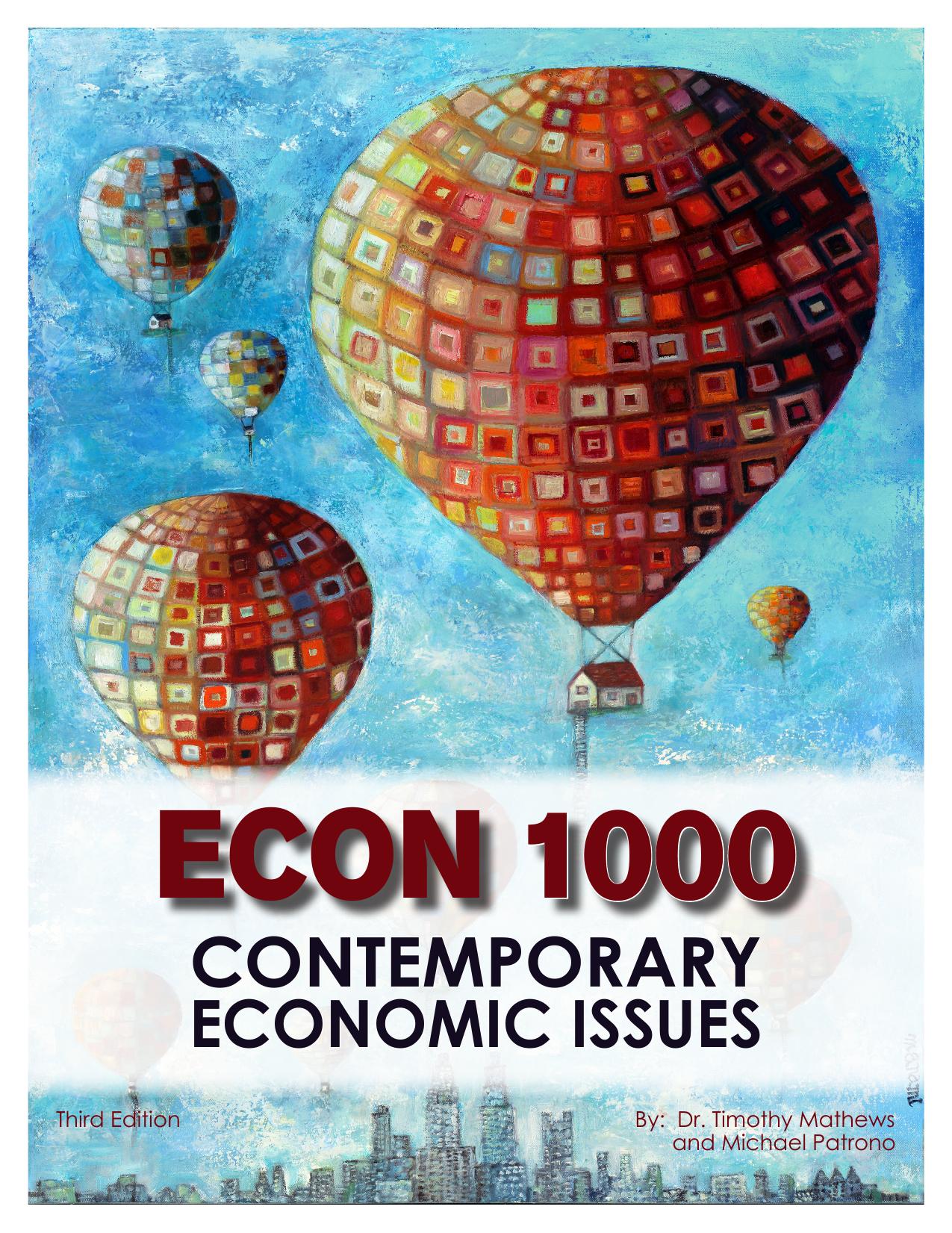 Contemporary Economic Issues by Timothy Matthews Michael Patrono