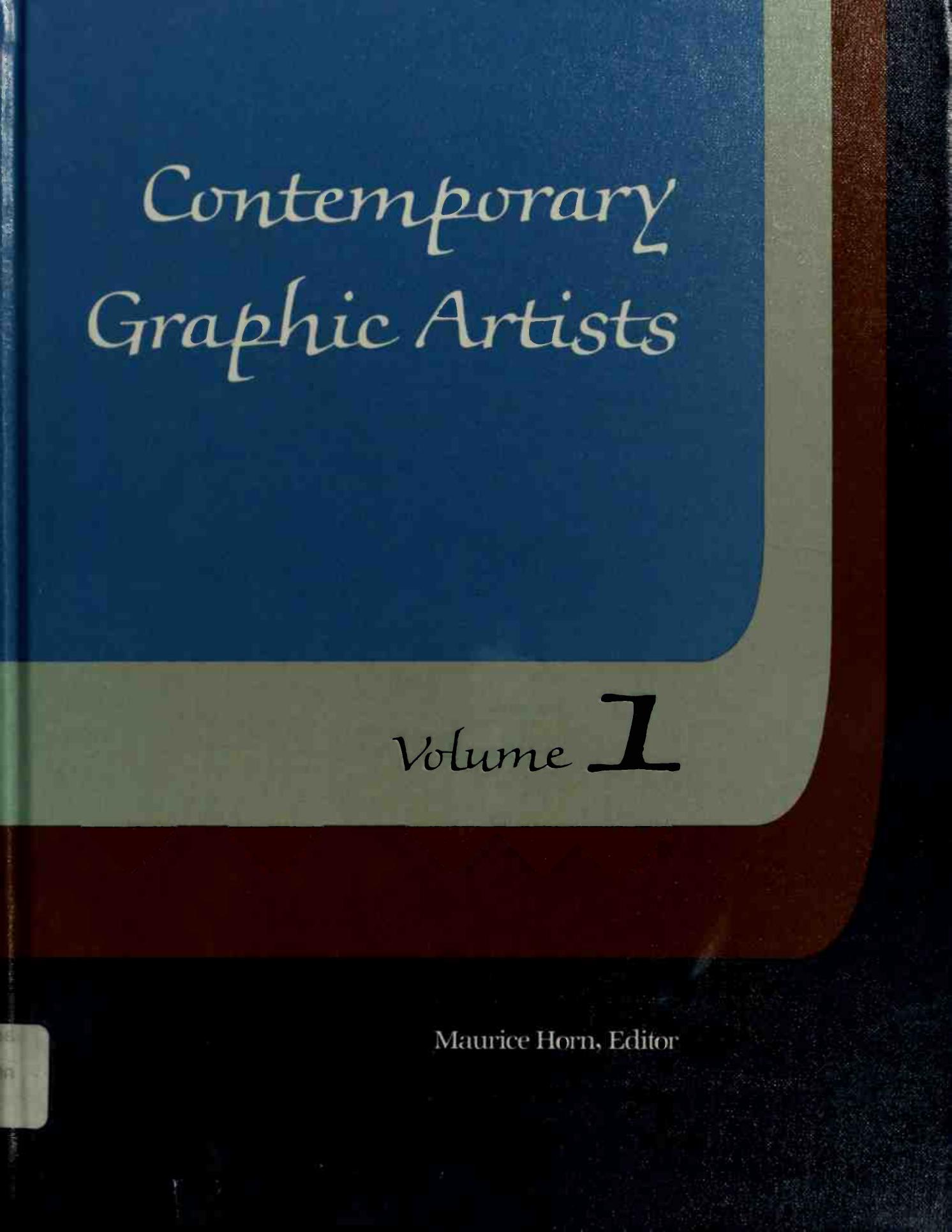 Contemporary Graphic Artists Vol 1 (Art Ebook) by Unknown