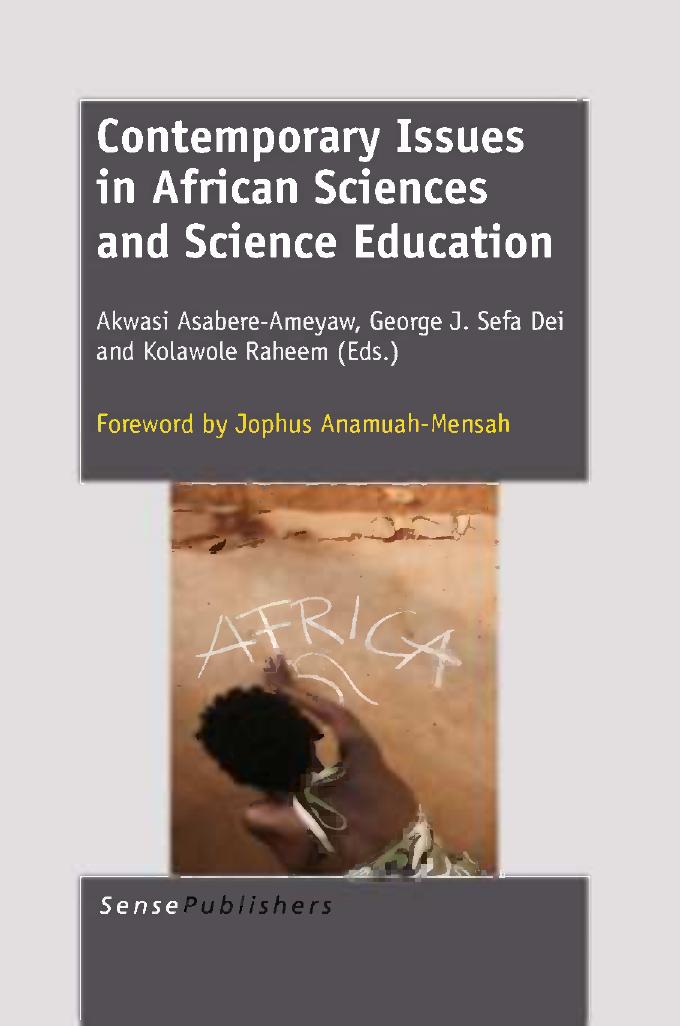 Contemporary Issues in African Sciences and Science Education by unknow