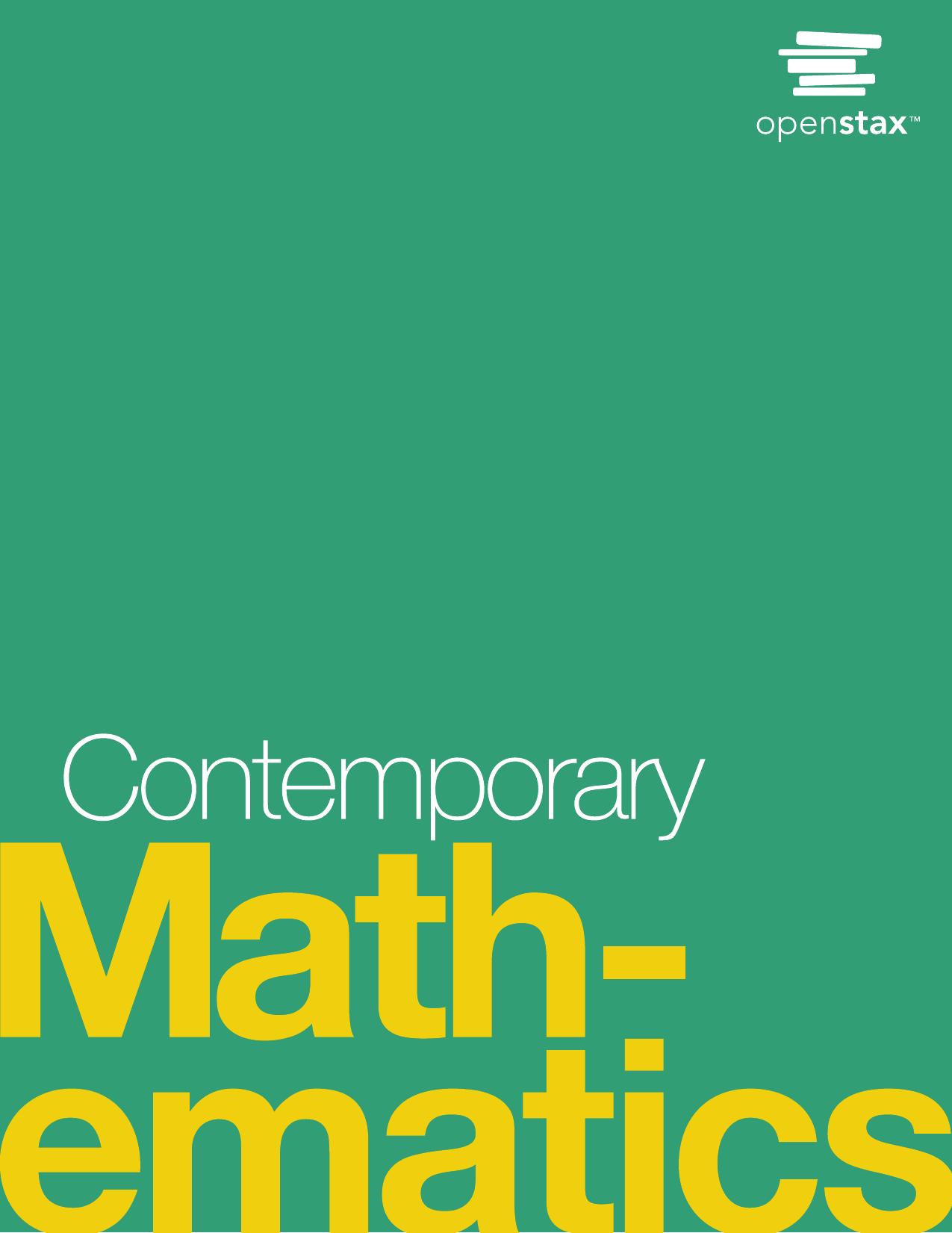 Contemporary Mathematics by Donna Kirk
