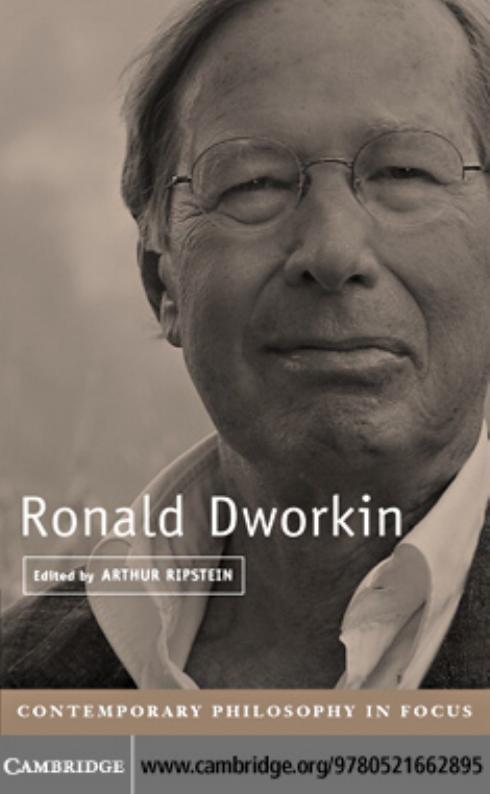 Contemporary Philosophy in Focus : Ronald Dworkin by Ripstein Arthur(Author)