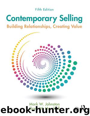 Contemporary Selling by Johnston Mark W. Marshall Greg W. & Greg W. Marshall