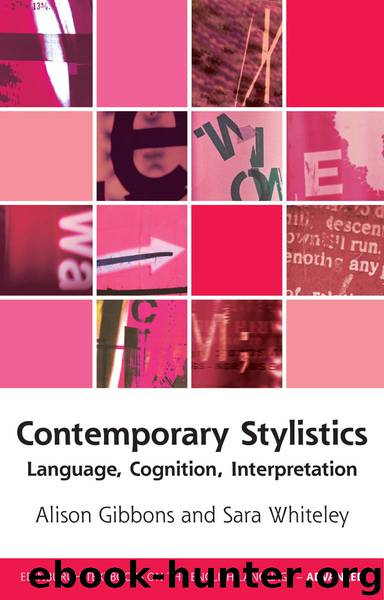 Contemporary Stylistics by Alison Gibbons Sara Whiteley