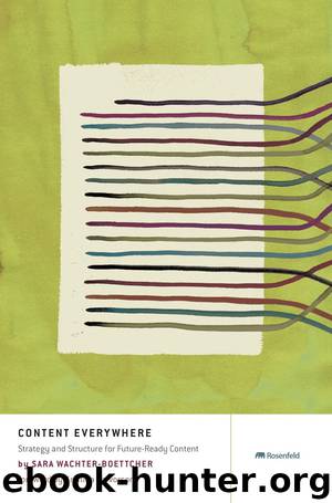 Content Everywhere: Strategy and Structure for Future-Ready Content by Sara Wachter-Boettcher