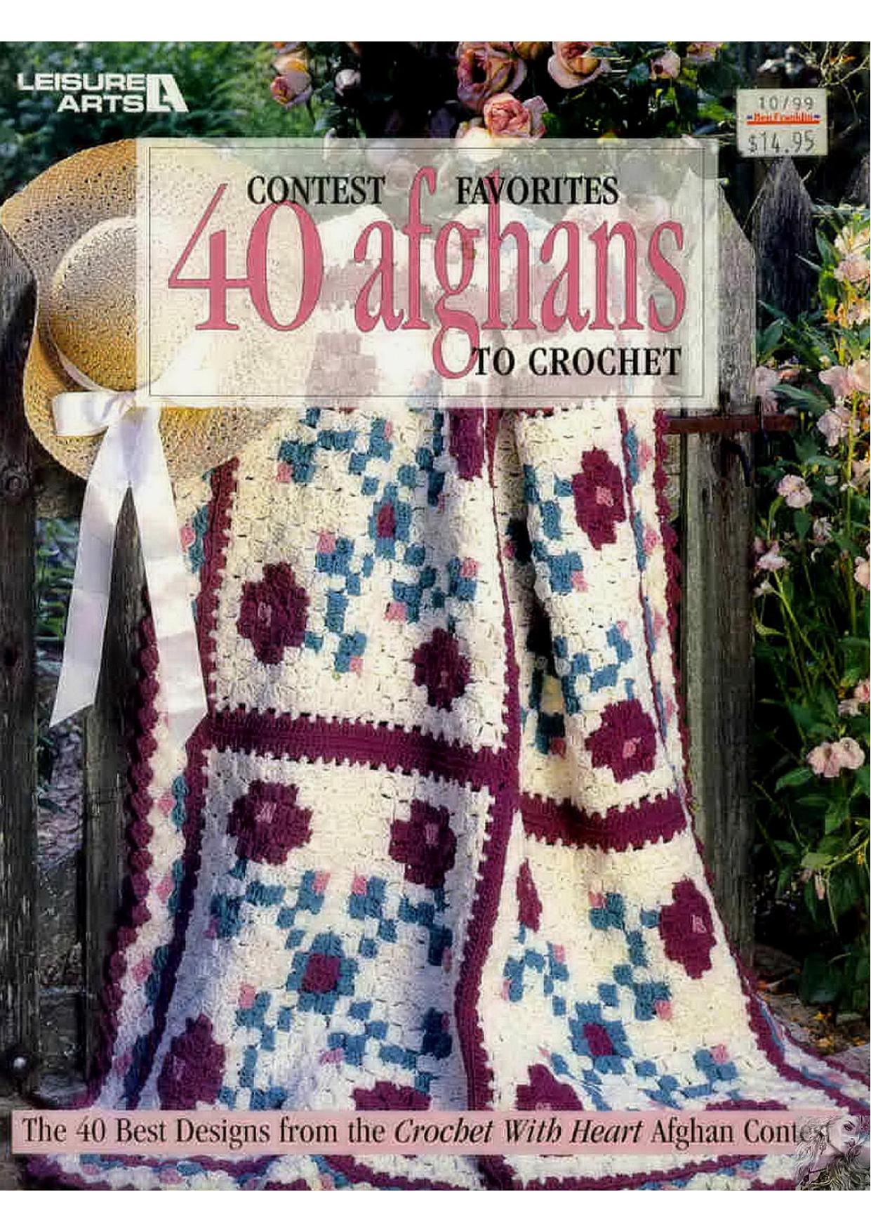 Contest Favorites: 40 Afghans to Crochet by Leisure Arts