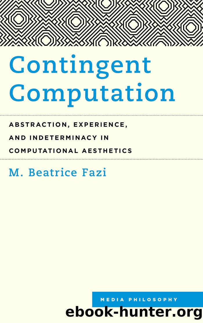 Contingent Computation by Fazi M. Beatrice
