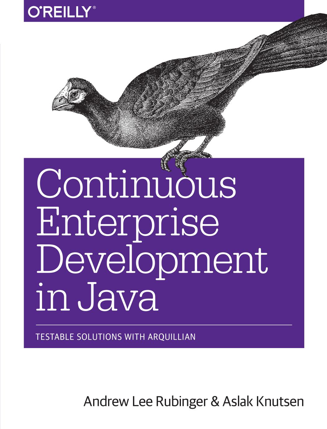 Continuous Enterprise Development in Java by Andrew Lee Rubinger and Aslak Knutsen