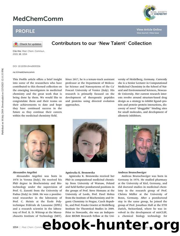 Contributors to our âNew Talentâ Collection by Unknown