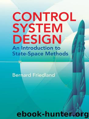 Control System Design by Bernard Friedland