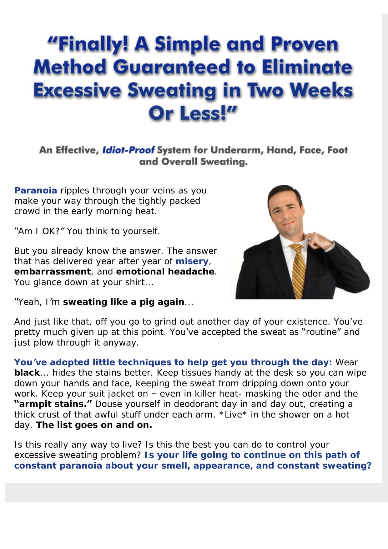 Control Your Sweating - Naturally! by Best of Kuszter's Collection