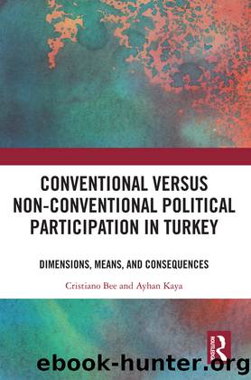 Conventional Versus Non-conventional Political Participation in Turkey by Cristiano Bee Ayhan Kaya