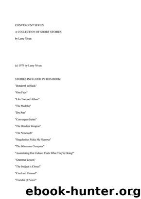 Convergent Series (SS Coll) by Larry Niven