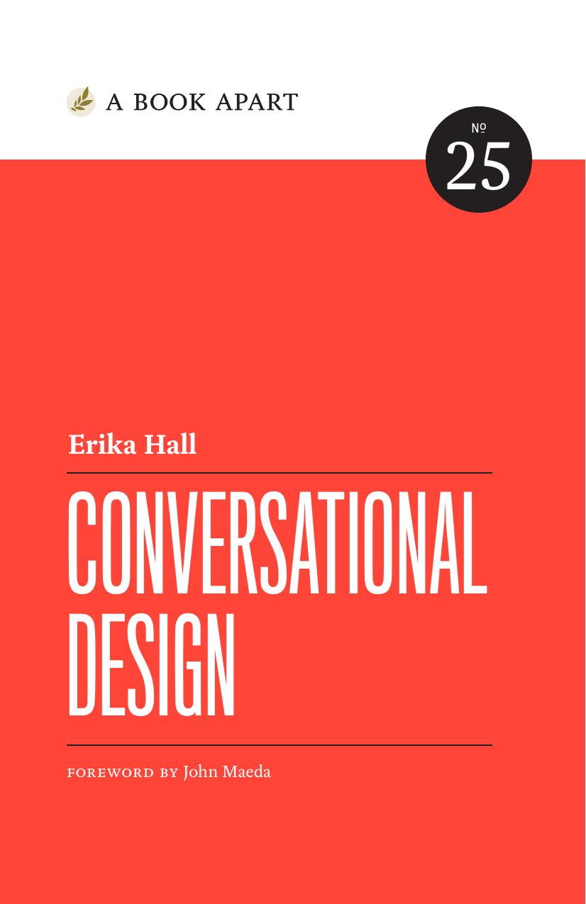 Conversational Design by Erika Hall